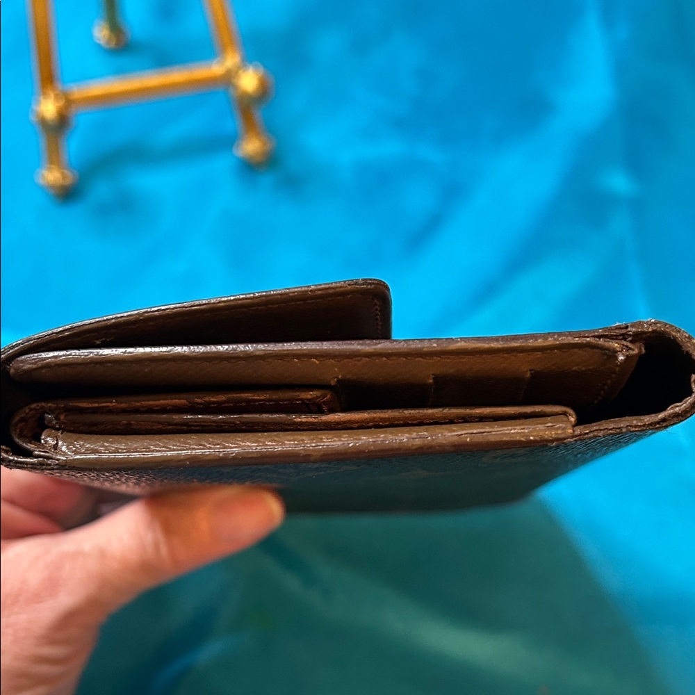 Louis Vuitton Brown Monogram Continental Wallet Very Good Condition - Picture 12 of 15